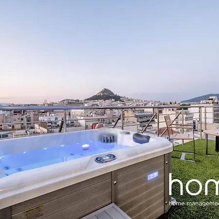 Ll Extraordinary Homm Suites Acropolis & Lycabettus Views With Jacuzzi Apartment *