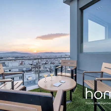 Ll Extraordinary Homm Suites Acropolis & Lycabettus Views With Jacuzzi Apartment Athens