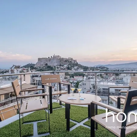 Ll Extraordinary Homm Suites Acropolis & Lycabettus Views With Jacuzzi Διαμέρισμα