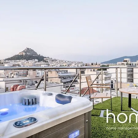 Ll Extraordinary Homm Suites Acropolis & Lycabettus Views With Jacuzzi